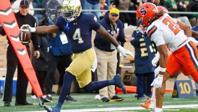 Watch: Jeremiyah Love sets a Notre Dame TD record at Stanford