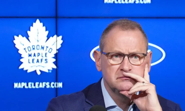 Watch Live: Maple Leafs GM Brad Treliving meets media