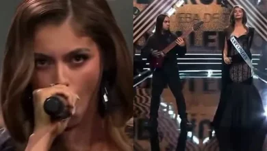 Watch: MISS WORLD CHILE Contestant Surprises Judges By Performing Song From Her Death Metal Band