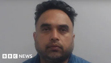 Watch: Moment lorry driver crashes into vehicles on A27