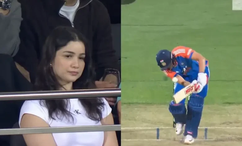 Watch: Sara Tendulkar Watches On As Shubman Gill Fails In Pressure Chase vs Australia