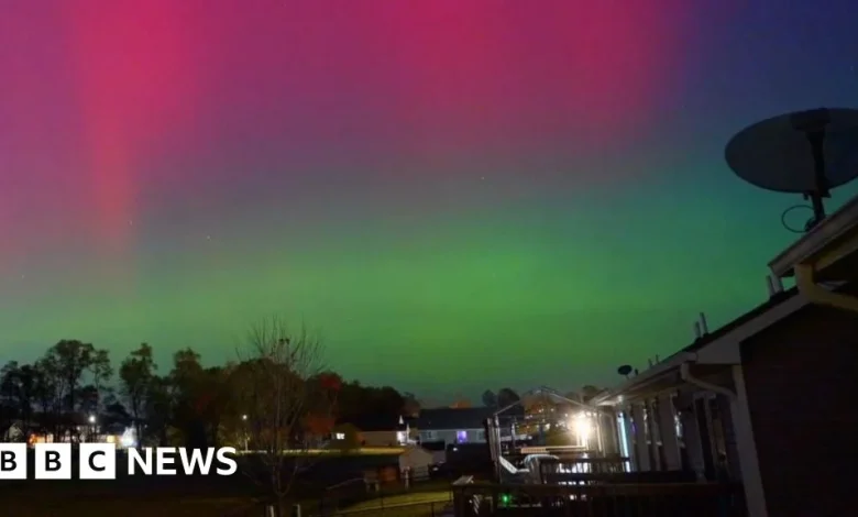 Watch: Timelapse video shows rare northern lights display in Iowa