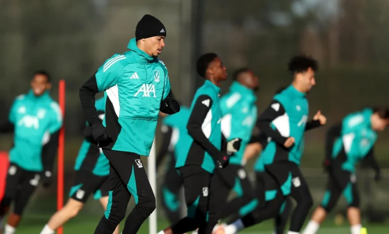 Watch again: Liverpool in training for PSV Eindhoven meeting