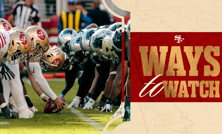Ways to Watch and Listen: Panthers vs. 49ers | Week 12 'Monday Night Football'