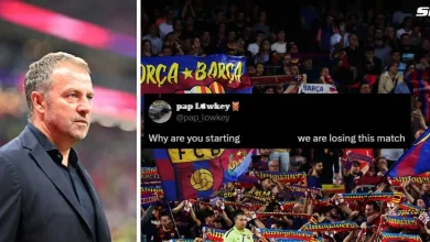 "We are losing this match", "Its so over" - Fans unhappy with Barcelona star's inclusion in XI for UCL clash against Chelsea