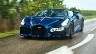 We drive the £5m Bugatti Mistral, the world’s fastest convertible (in the rain)