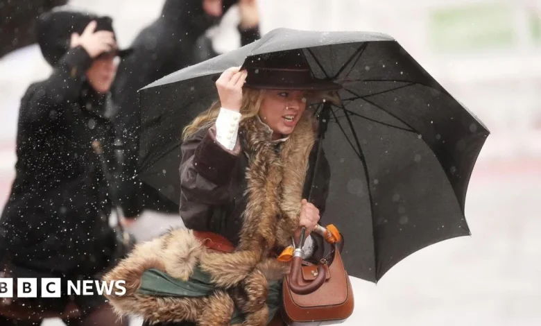 Weather warnings in force as Storm Claudia brings heavy rain to UK