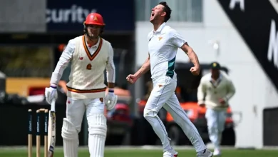 Webster bags eight for the match but Tasmania lose to South Australia