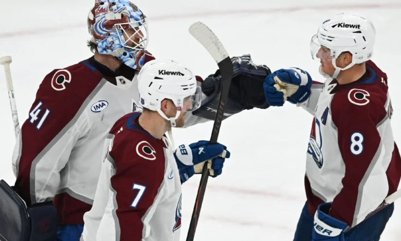 Wedgewood authors shutout as Avs run streak to 9