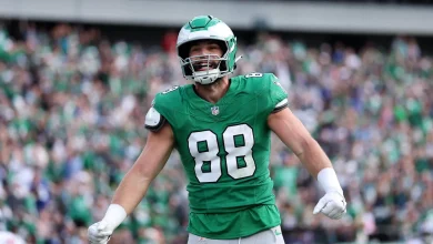 Week 10 MNF DraftKings Showdown Tight End Strategy: Dallas Goedert vs. Luke Musgrave