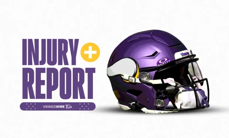 Week 11 injury report for the Minnesota Vikings against the Chicago Bears