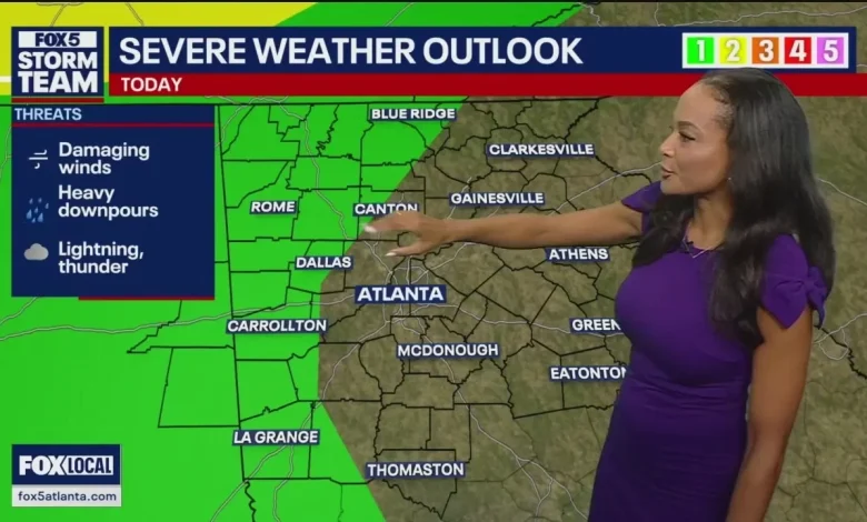 Weekend storms for metro Atlanta before first hard freeze on Monday