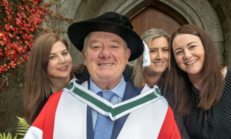 Well-known Cork broadcaster and writer conferred with honorary doctorate at UCC
