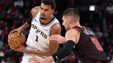 Wemby shows 'finish,' nets 38 as Spurs top Bulls