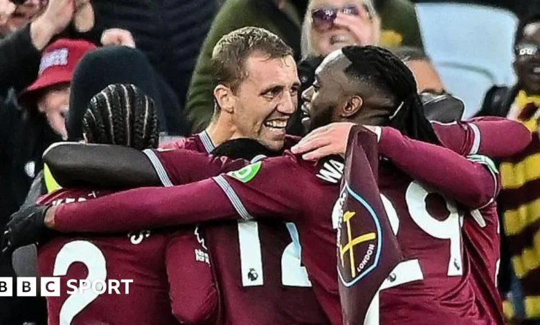 West Ham United 3-2 Burnley: West Ham rally to beat relegation rivals Burnley