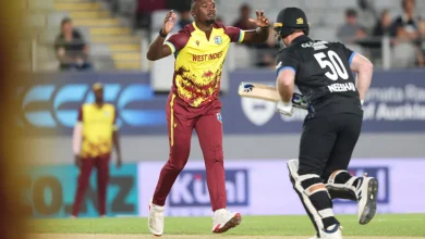 West Indies edge New Zealand despite Santner brilliance