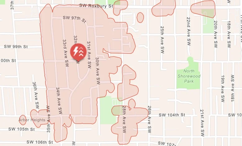 West Seattle power outage affects close to 3000 customers