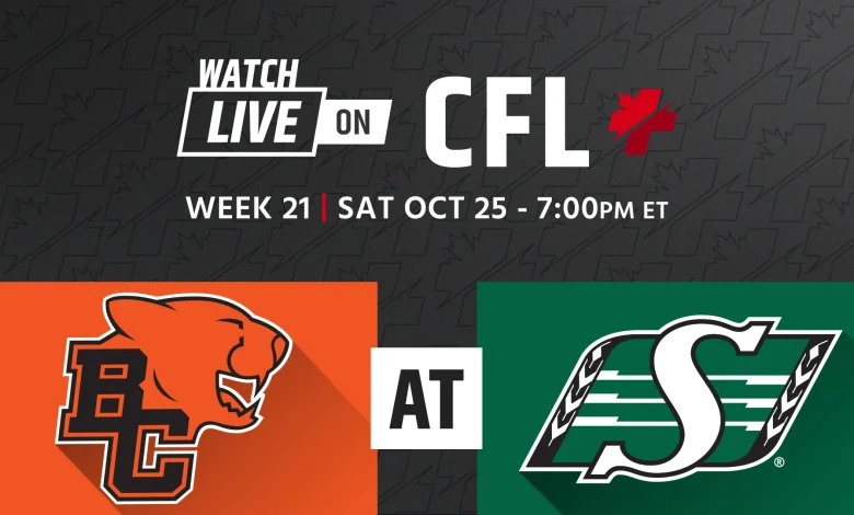 Western Final: BC Lions at Saskatchewan Roughriders