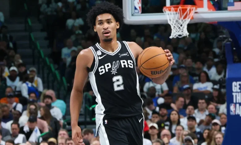 What Happened to Dylan Harpers? Rookie Exits Spurs vs Suns Game With Injury