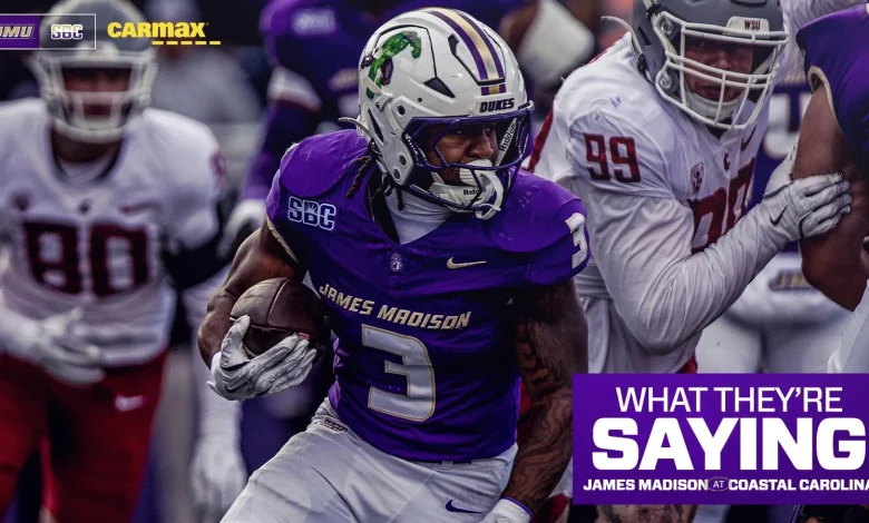 What They're Saying: Game #12 at Coastal Carolina