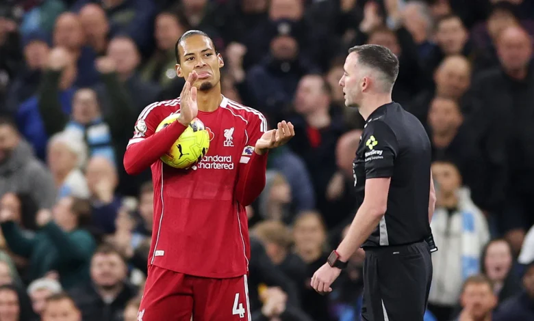 What Virgil van Dijk did after City penalty award speaks volumes about contentious decision