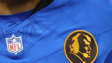 What are the John Madden patches on NFL Thanksgiving team uniforms?
