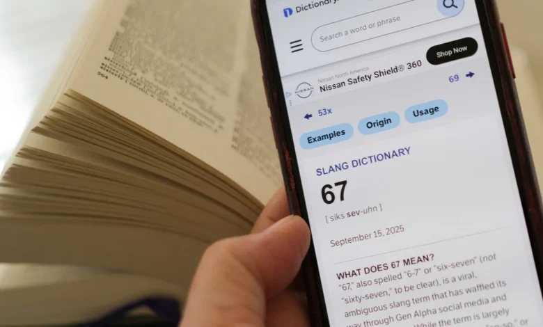 What does '67' mean? Dictionary.com's 2025 word of the year has no definition