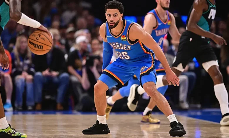 What happened to Ajay Mitchell? Live injury updates for Thunder vs. Suns on 11/28/25