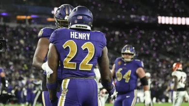 What happened to Derrick Henry? Why Ravens RB disappeared in 2nd quarter of Week 13