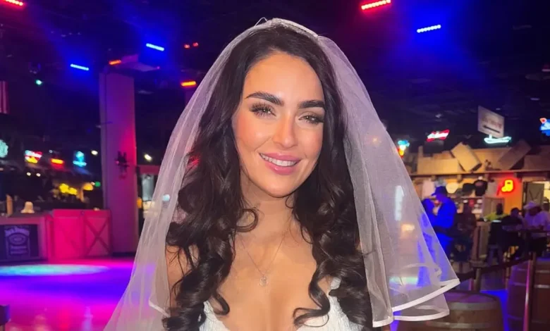 What happens in Vegas.... Laura Fox lives it up in with hilarious antics on wild hen party