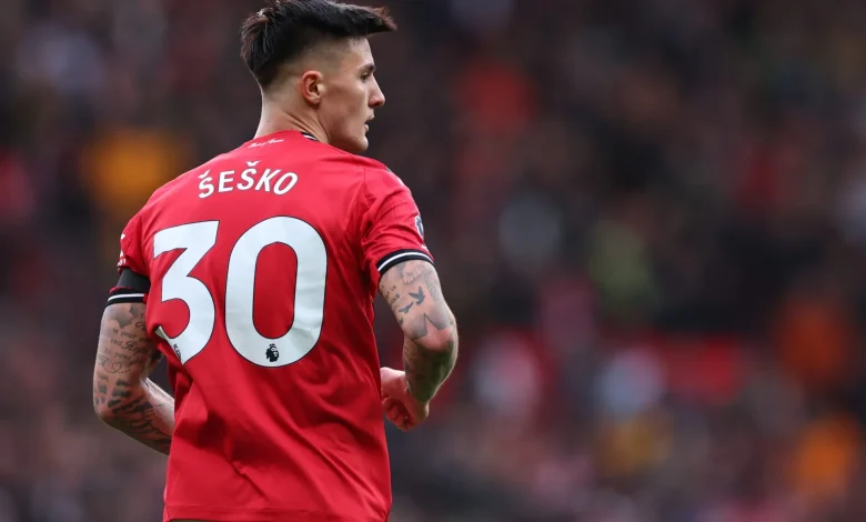 What makes Benjamin Sesko an elite striker for Man United