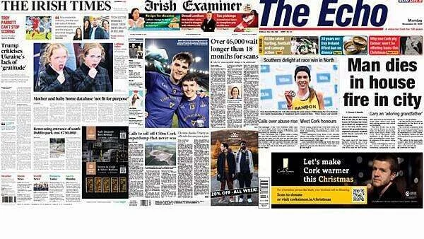 What the papers say: Monday's front pages