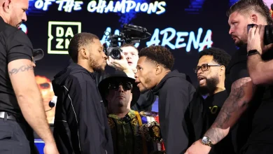 What time does Devin Haney fight against Brian Norman Jr.? Ring walks for event