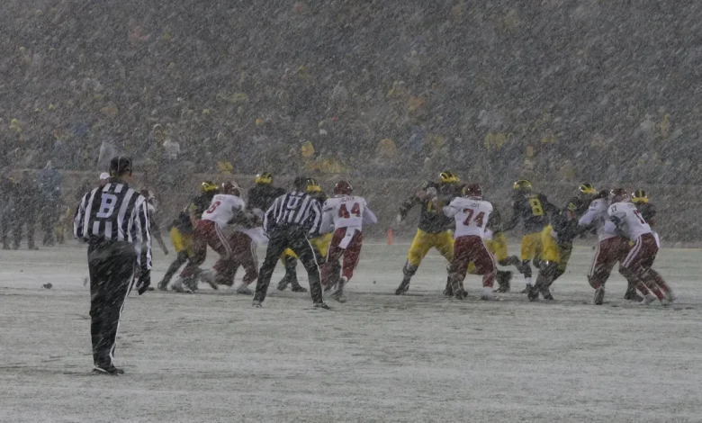 What's the weather for Michigan football game vs Ohio State?