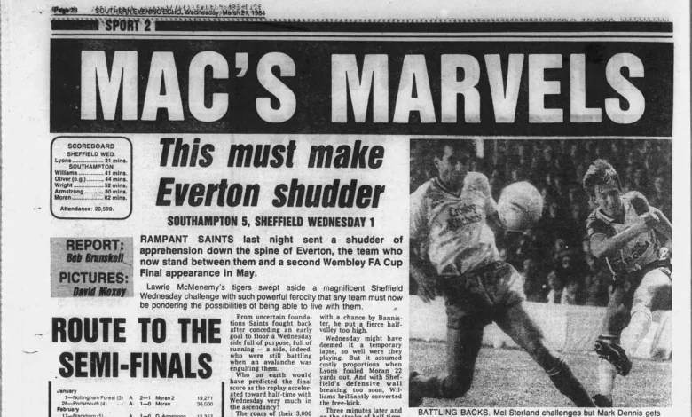 When Saints met Wednesday and turned a nightmare into a rampant show