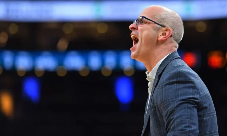 When looking at the big picture, UConn's Dan Hurley is glad to be hosting Arizona