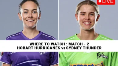 Where to Watch Match 2 – Hobart Hurricanes Women vs Sydney Thunder Women? Live Streaming Details
