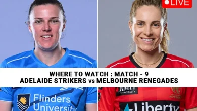 Where to Watch Match 9 – Adelaide Strikers Women vs Melbourne Renegades Women? Live Streaming Details