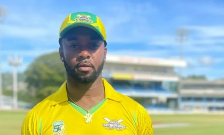 Who is Ojay Shields, the former high school PE teacher named in West Indies' Test squad?