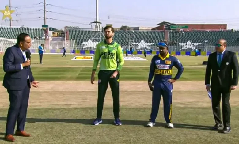 Who won the toss today in PAK Vs SL 1st ODI?