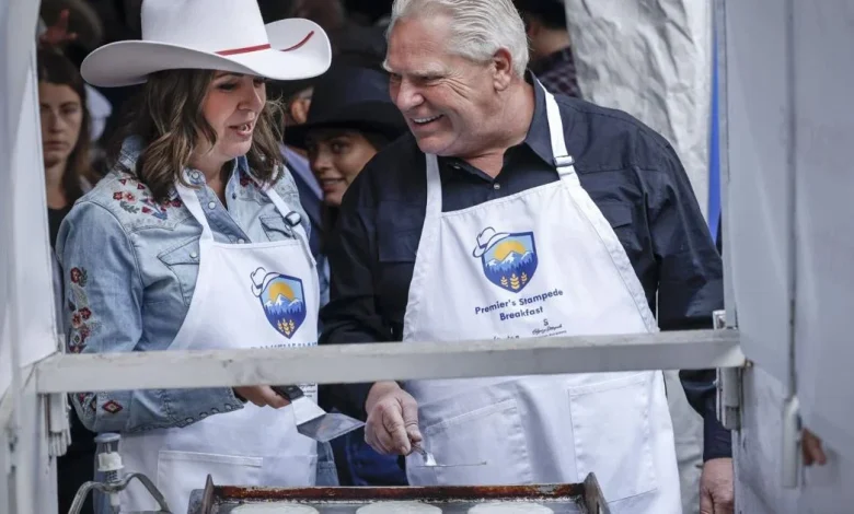 Why Doug Ford wants Mark Carney to show the west ‘some love’