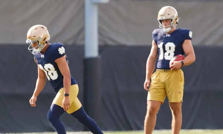 Why Notre Dame football kicking woes won't be solved with Brandon Aubrey-style soccer import