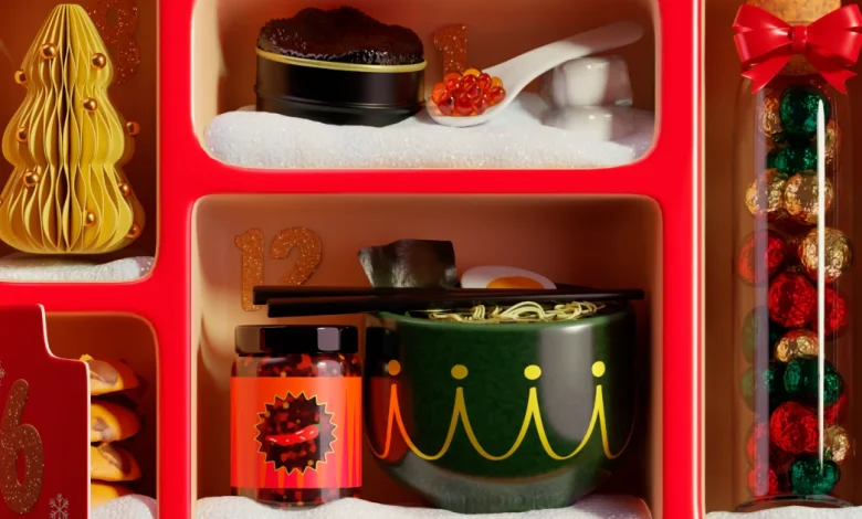 Why adults are scrambling for food-focused advent calendars — and paying $945