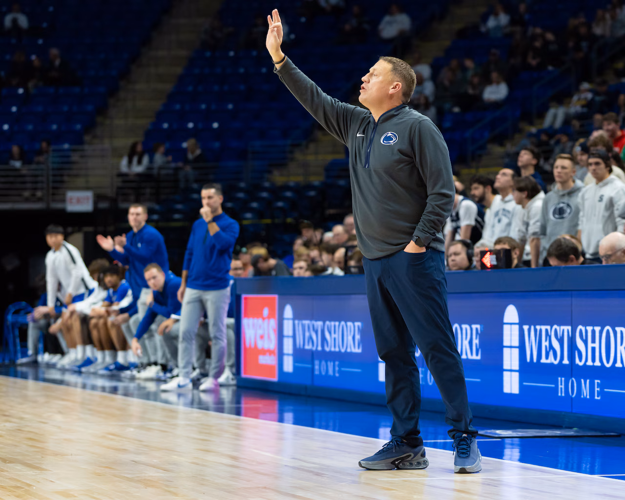 Why is Penn State basketball playing a road game at small-school New Haven?