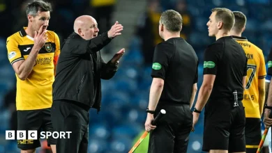 Why were Livingston denied 'clear, clear penalty' against Rangers?