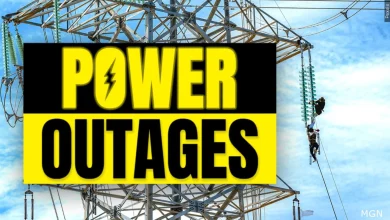 Widespread power outages affecting large portions of the Black Hills