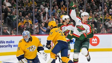 Wild top Predators in OT after allowing tying goal by Stamkos with 0.3 seconds left