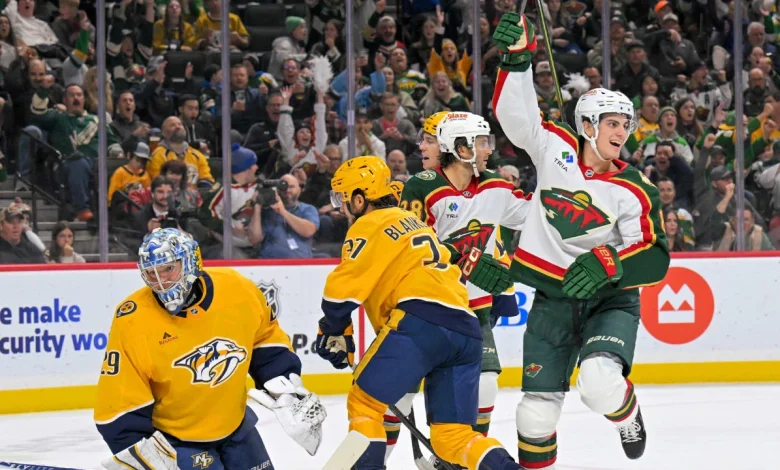 Wild top Predators in OT after allowing tying goal by Stamkos with 0.3 seconds left