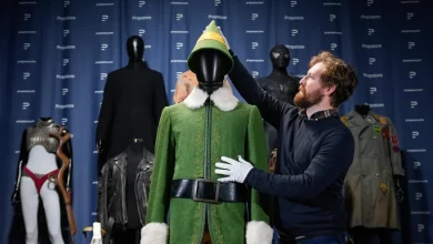 Will Ferrell's "Elf" suit set to hit the auction block, and Hollywood Christmas magic doesn't come cheap
