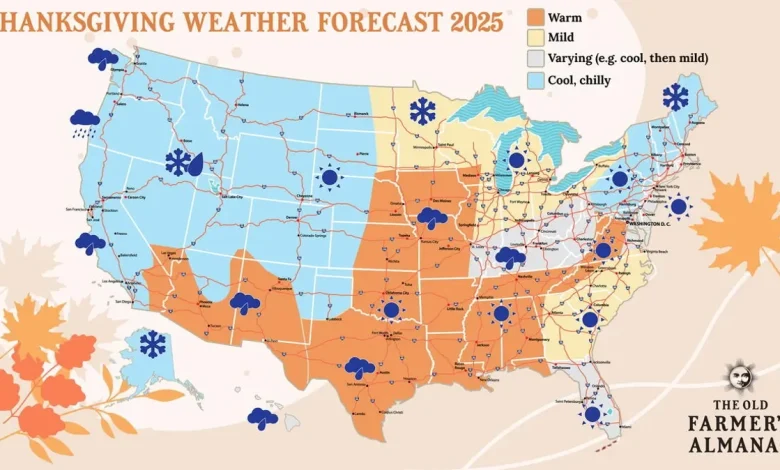 Will Georgia get snow in 2025? See if Thanksgiving will be cold enough for frozen precipitation